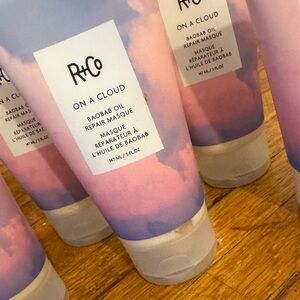 R+Co Soothing Pink and Purple Hair Masque